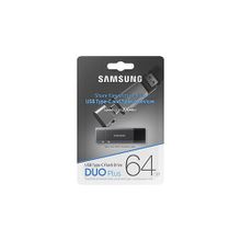 Samsung Накопитель USB Samsung DUO Plus 64Gb серый