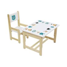 ПМ: Polini Комплект растущей детской мебели Polini kids Eco 400 SM 68х55 см