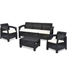 Комплект мебели с трехместным диваном CORFU TRIPLE SET