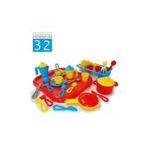 Palau toys Набор посуды на подносе с сушилкой, Palau toys (Палау Тойс)