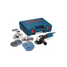 Угловая шлифмашина Bosch GWS 14-125 Inox Set