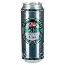 Пиво ХОЛБА Шерак, 0.500 л., 4.7%, светлое, железная банка, 0