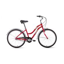 26" FORWARD Evia Air 2.0 2019 (Грипшифт - Forward Трещотка 7ск)(рама 16", темно-красный)