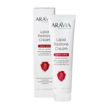 Липо-крем для рук и ногтей восстанавливающий с маслом ши и д-пантенолом Aravia Professional Lipid Restore Cream 100мл