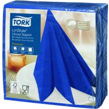 Tork Premium Lin Style 12 пачек в упаковке синие