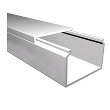 Мини-канал Metra - 60x40 - 2 метра - с крышкой - белый | код. L638197 |  Legrand