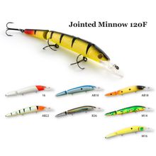 Воблер Raiden Jointed Minnow 120F