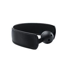 Shots Media BV Кляп Brace Balll Black (черный)