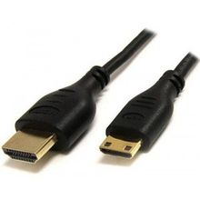 HDMI -mini HDMI 1.0 m gold пакет