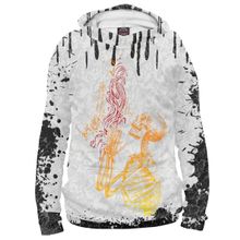 Худи Я-МАЙКА Молящийся скелет