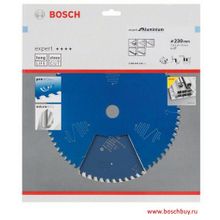 Bosch Пильный диск Expert for Aluminium 230x30x2.8 1.8x64T по алюминию (2608644106 , 2.608.644.106)