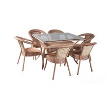 ОЛИМАР Комплект Деко 6 с прямоугольным столом