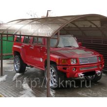 Навес для автомобиля Богатырь 1.2