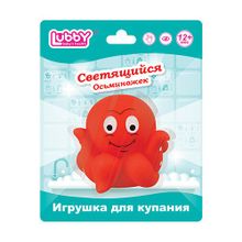 LUBBY Игрушка для купания LUBBY "Светящийся Осьминожек" 3+ арт.13829 13829