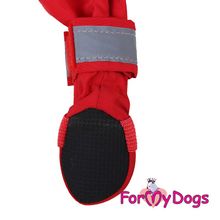 Дождевик ForMyDogs красный для девочек полностью закрытый FW256-2017 F