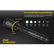 NiteCore NiteCore mt40gt - поисковый фонарь с возможностью тактического применения