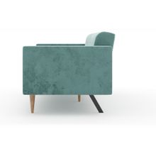 Алмаз. Любимый дом Нейт Диван трёхместный (Зелёный, ткань PHUKET 1031)