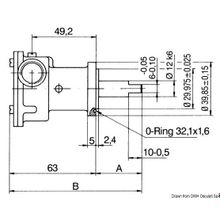 Osculati Nauco FPR009 pump, 16.050.00