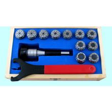 Патрон цанговый ISO40 с комплектом цанг (4, 5, 6, 7, 8, 10, 12, 14, 16, 18, 20)