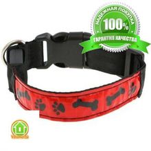 Светящийся ошейник - 40-45 см - зеленый