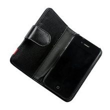 Чехол PARTNER Apple iPhone 4G Black (книжка)