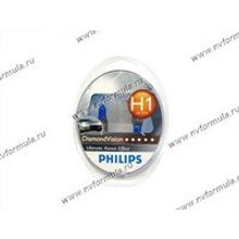 Лампа галоген 12V Н1 55W P14.5s Philips DiamondVision 12258DVS2