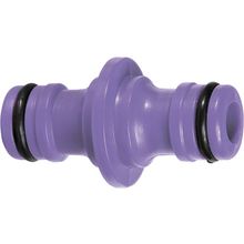 Переходник-соединитель пластмассовый, штуцерный, для шланга 1 2" Palisad 66465