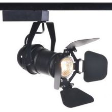 Спот для шинной системы TRACK LIGHTS черный GU10 1*50W 220V арт.A5319PL-1BK