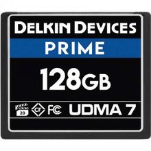 Карта памяти Delkin Devices Prime CF 128GB UDMA7 1050X (DDCFB1050128)