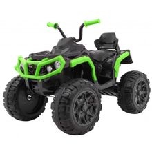 Детский квадроцикл Grizzly ATV 4WD Green Black 12V с пультом управления - BDM0906-4