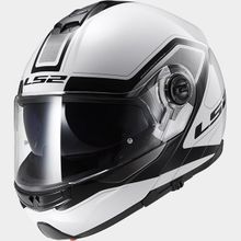 LS2 (Испания) Шлем LS2 FF325 STROBE CIVIK бело-черный