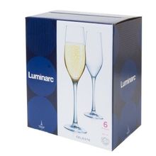 Фужеры для шампанского Luminarc Celeste "Селест" 160 мл 6 шт. ОСЗ L5829