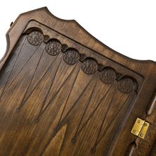 Нарды резные "Волк"