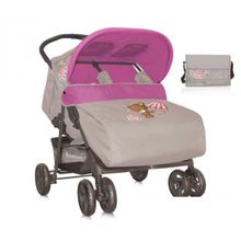 Коляска Bertoni TWIN Розово-бежевый   Rose&Beige 1546