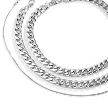 Чокер на шею под серебро (арт. 83485-9)