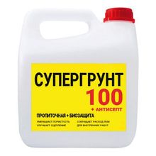 Супергрунт 100 + Антисепт 1 кг