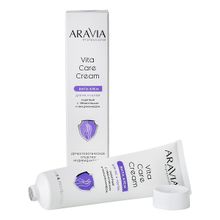 Вита-крем для рук и ногтей защитный с пребиотиками и ниацинамидом Aravia Professional Vita Care Cream 100мл