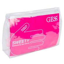 Увлажняющие перчатки с гелевой пропиткой Gess Sweety