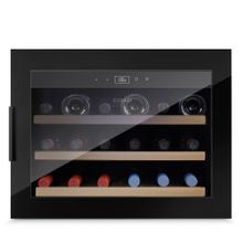 Встраиваемый  винный шкаф CASO WineSafe 18 EB black