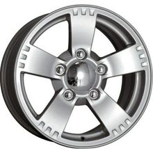 LS Wheels LS221  7x16 5x114.3 D73.1 ET40 серебристый