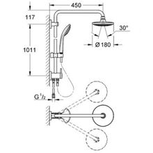 Душевая система Grohe Euphoria System 27421001