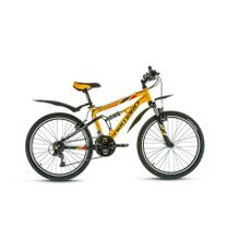 Подростковый горный (MTB) велосипед FORWARD Edge 1.0 желтый матовый черный матовый (2017)