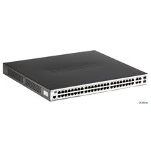 Коммутатор D-Link Switch DES-3200-52P Управляемый коммутатор 52x10 100Mbps, 4 Combo 1000BASE-T SFP, 19 p n: DES-3200-52P