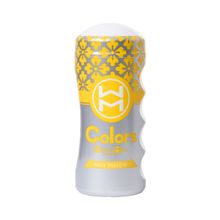 Men sMax Мультирельефный мастурбатор MensMax Colors - Frill Yellow