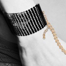 Чёрные дизайнерские наручники Desir Metallique Handcuffs Bijoux Черный