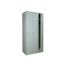 Шкаф металлический разборный трехсекционный 1860х900х500мм ШРМ-33, "ПАКС-МЕТАЛЛ"