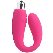 Dream Toys Розовый стимулятор G-точки и клитора SEE YOU 7-SPEED SILICONE FINGER (розовый)