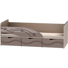 Диал Детская кровать Бриз-3 80х190, волна