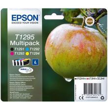 Картридж Epson для SX425 SX525 BX305 BX320 BX625 (4 цвета - желтый,голубой,пурпурный,черный)