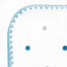 SwaddleDesigns Sterling Little Dots пастельно-голубая